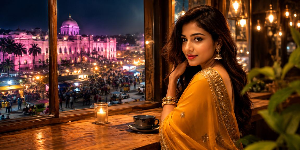 ঢাকার রাতের বাজারে six 666 প্রোমোশন অফার উপভোগ করছেন একজন ব্যবহারকারী